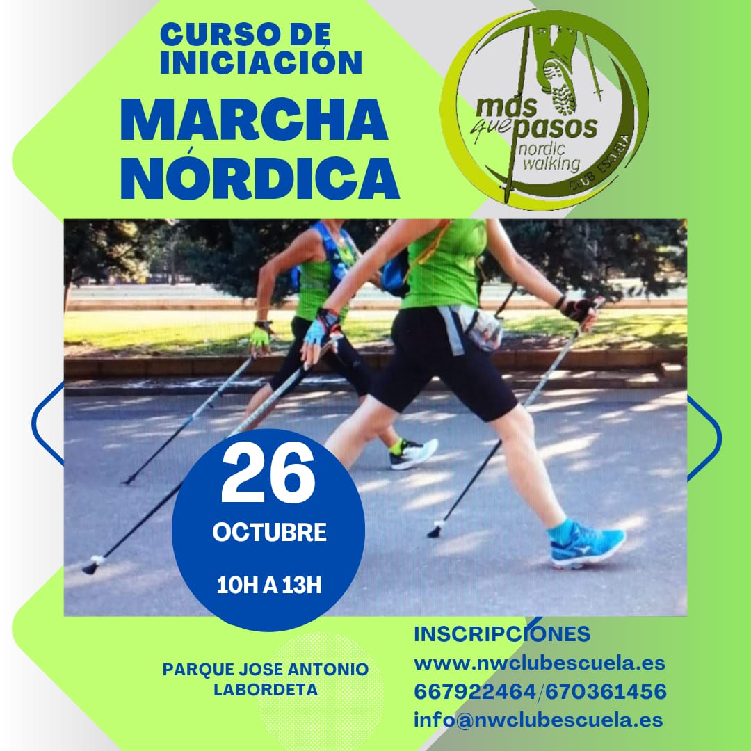 CURSO DE INICIACIÓN A LA MARCHA NÓRDICA 26/10/25